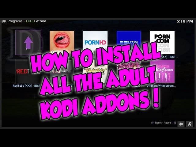 Best Kodi Addons for Adult  