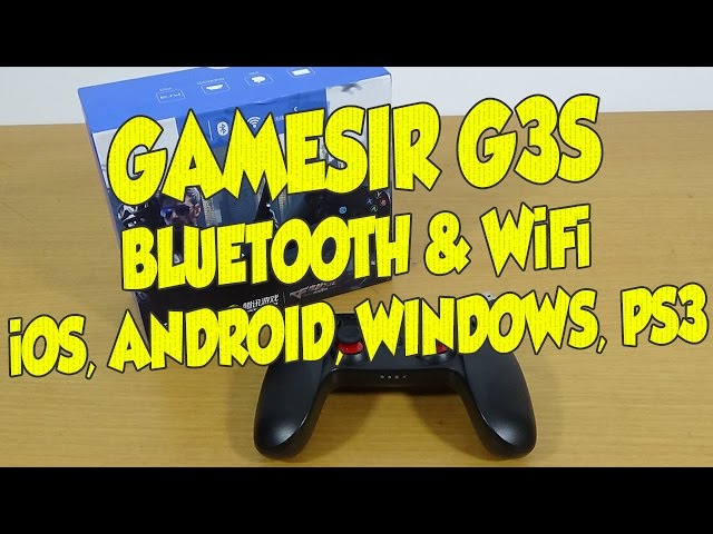 Gamesir G3s Bluetooth Wifi Backlight Gamepad For Android Ios Windows And Ps3 Dimitrology