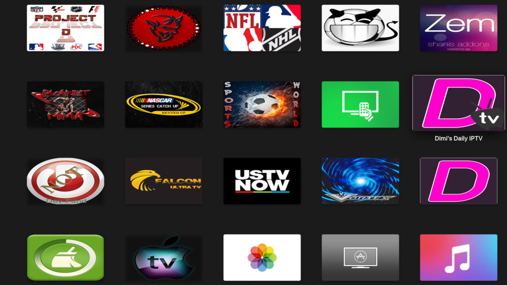 SCHISM TV SERENITY APPLE TV KODI BUILD ADDONS