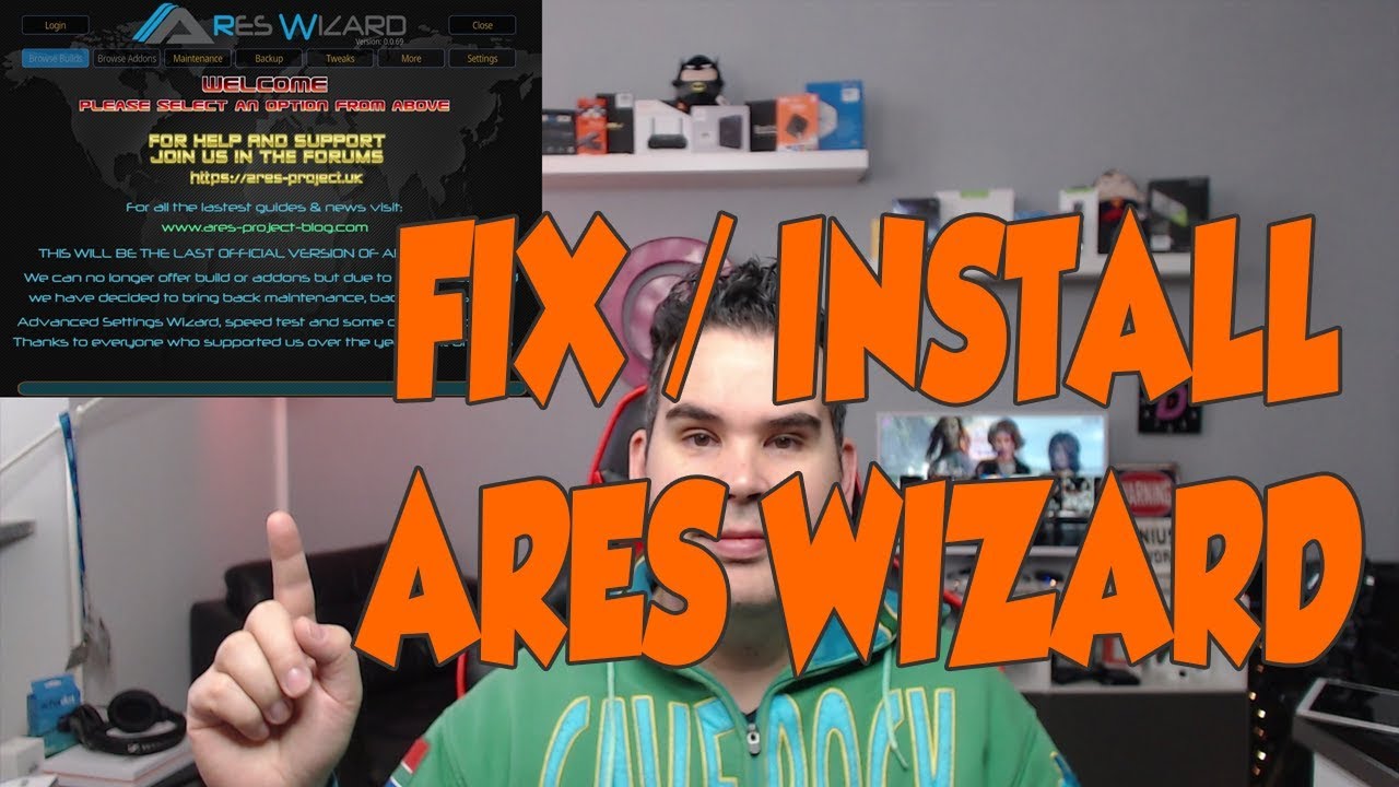 how to install ares wizard on kodi 17 beast