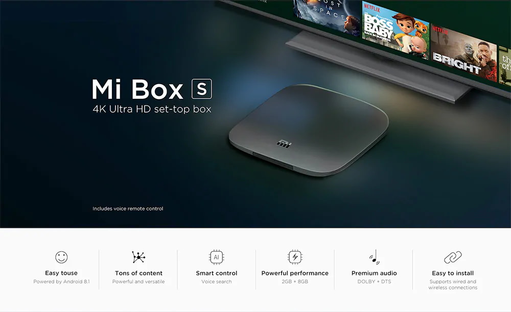 Xiaomi Mi Box S pre-order sale!