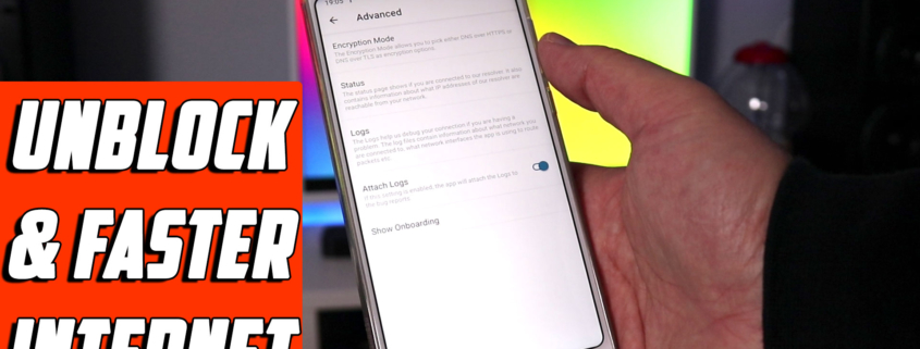 Unblock and Make Faster Your Internet On Android