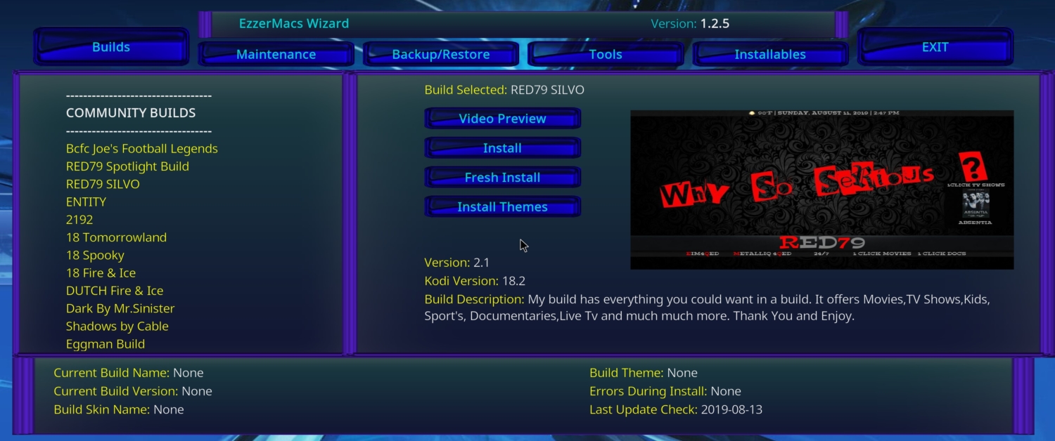 kodi theme building