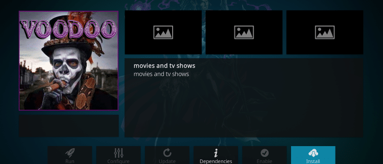 Voodoo KODI Addon