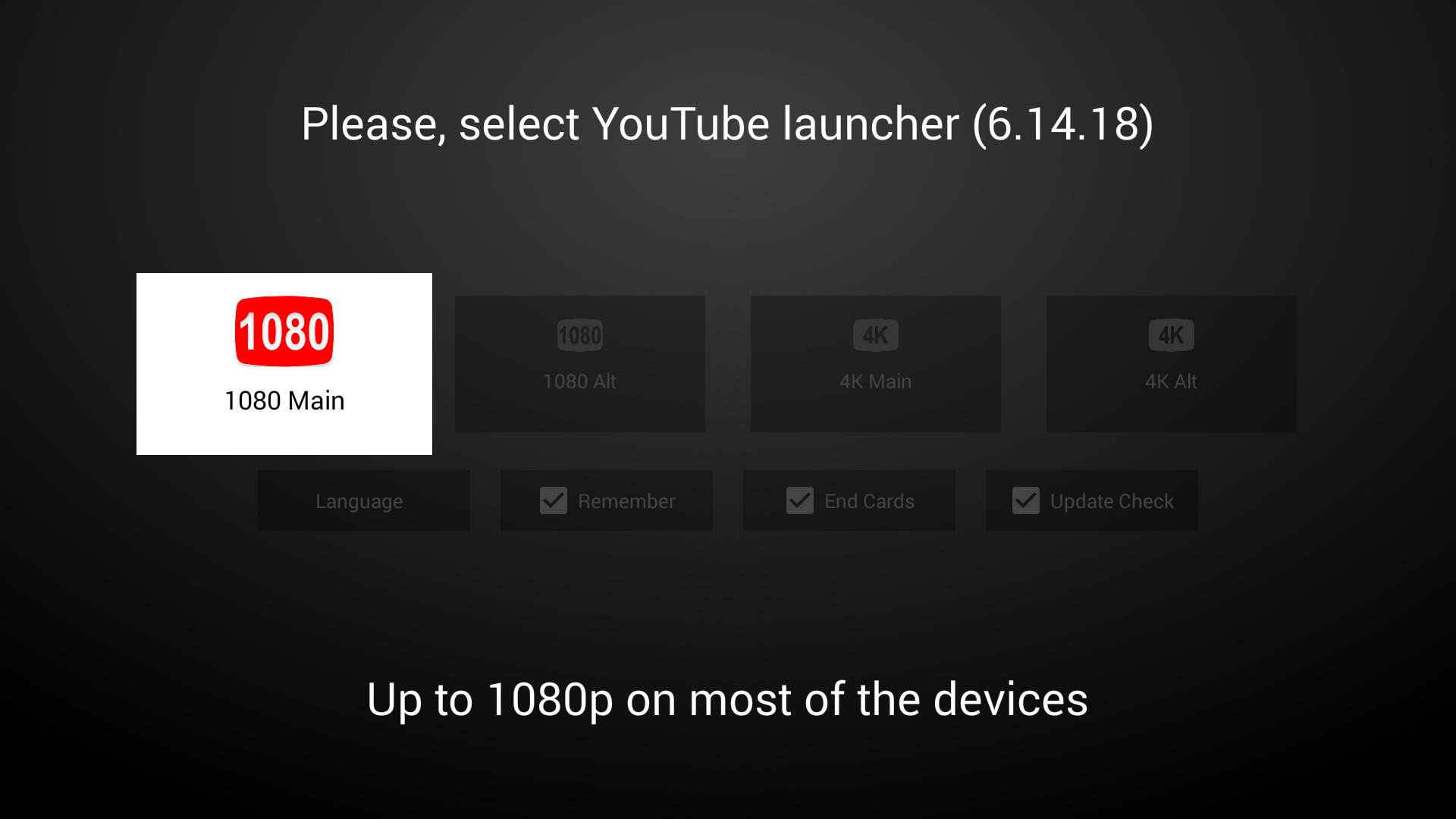 Smart Youtube TV