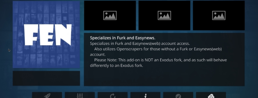 How to install FEN addon on KODI