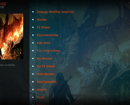 Install Smaug on KODI
