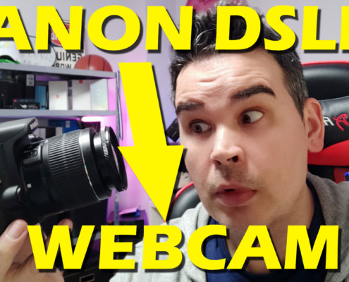 Turn a Canon DSLT into a webcam
