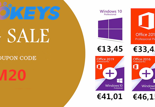 WHOkeys Autumn SALE Windows 10 PRO OEM KEY