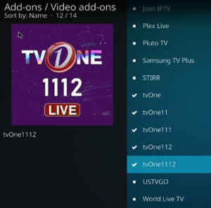 tvOne1 tvOne11 tvOne111 tvOne112 tvOne1112 KODI